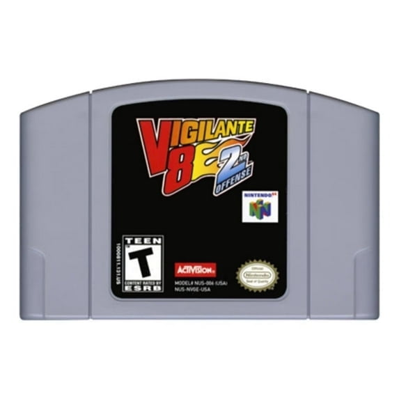 Vigilante 8-2nd offense N64 Game Cartridge (US Version)