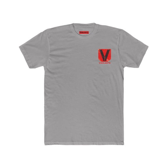 Vigilante Badge Unisex Cotton Crew Tee