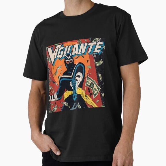 Vigilante Peacemaker Quotes Premium Made in USA Mens Tshirt S to 5XL