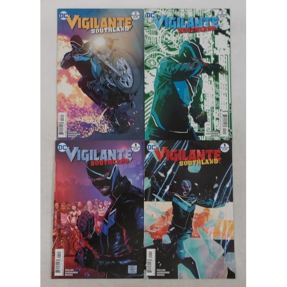 Vigilante: Southland #1-3 VF/NM complete series + variant - Cary Phillips ; DC
