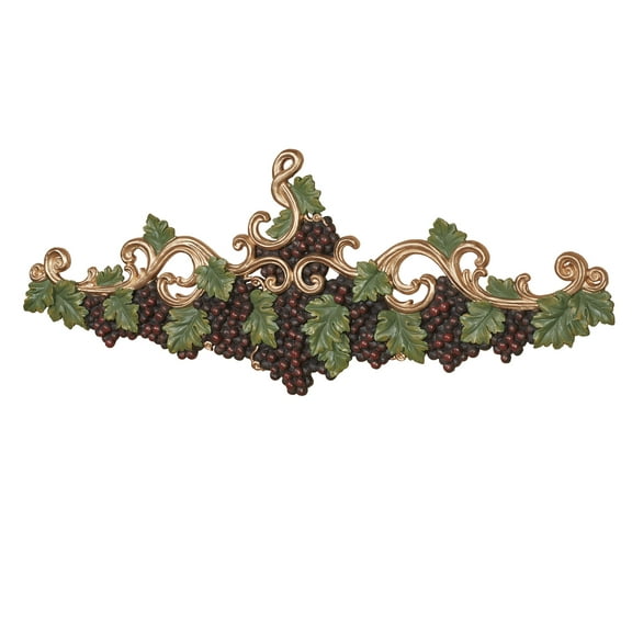 Vigne Elegante Wall Topper Dark Red