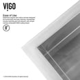 thumbnail image 1 of Vigo All-in-One 30" Undermount Stainless Steel Kitchen Sink and Faucet Set, 1 of 5