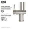 thumbnail image 1 of Vigo All-in-One 36" Matte Stone Farmhouse Kitchen Sink and Dresden Stainless-Steel Faucet Set, 1 of 6
