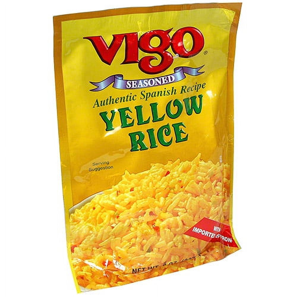 Vigo Authentic Spanish Recipe Yellow Rice, 8 oz (Pack of 6)