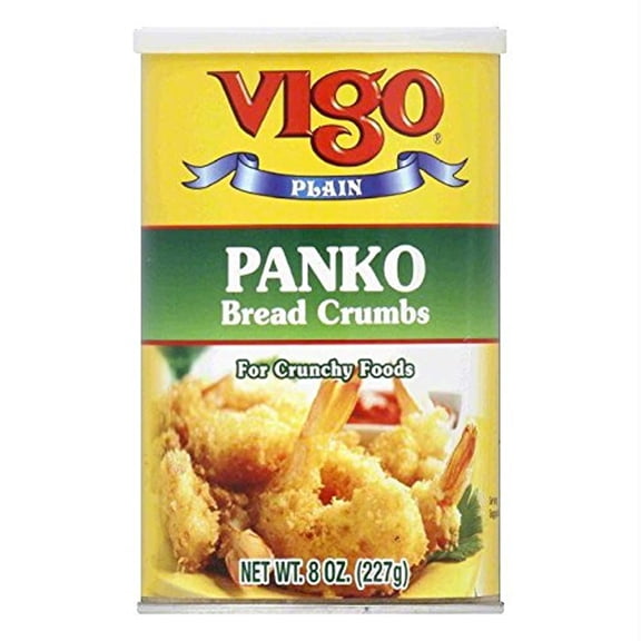 VIGO, BREADCRUMB PANKO PLN, 8 OZ, (Pack of 6)
