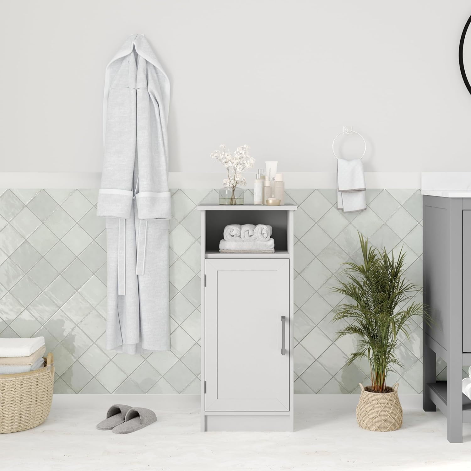 Vigo Bathroom Storage Organizer with Adjustable Shelf