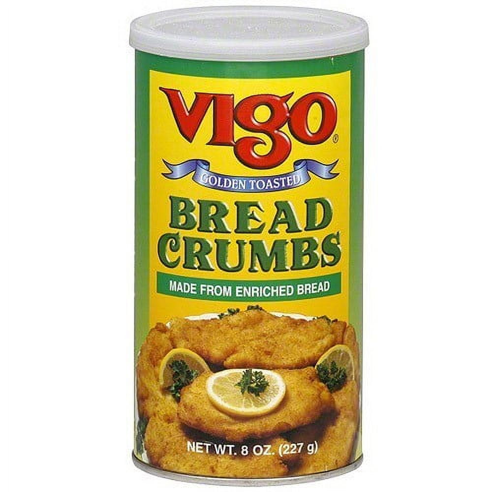 Vigo Bread Crumbs, 8 oz (Pack of 12)