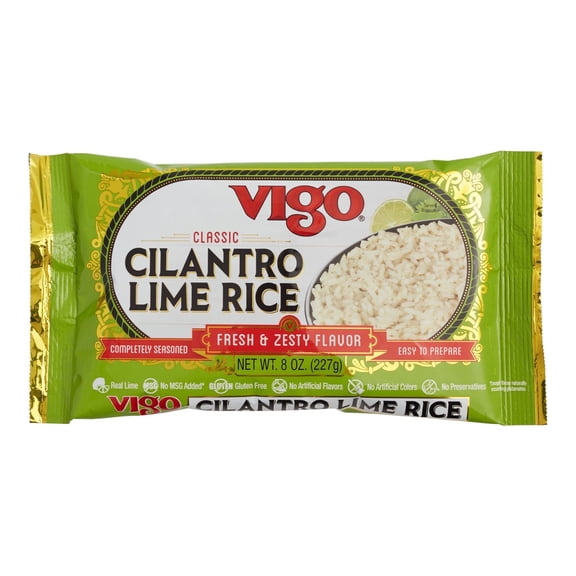 Vigo Cilantro Lime Rice 8 oz. 2 ea Pack of 4