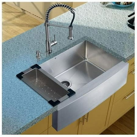 Vigo Farmhouse Stainless Steel Kitchen S