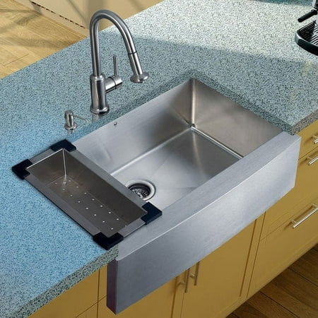 Vigo Farmhouse Stainless Steel Kitchen S