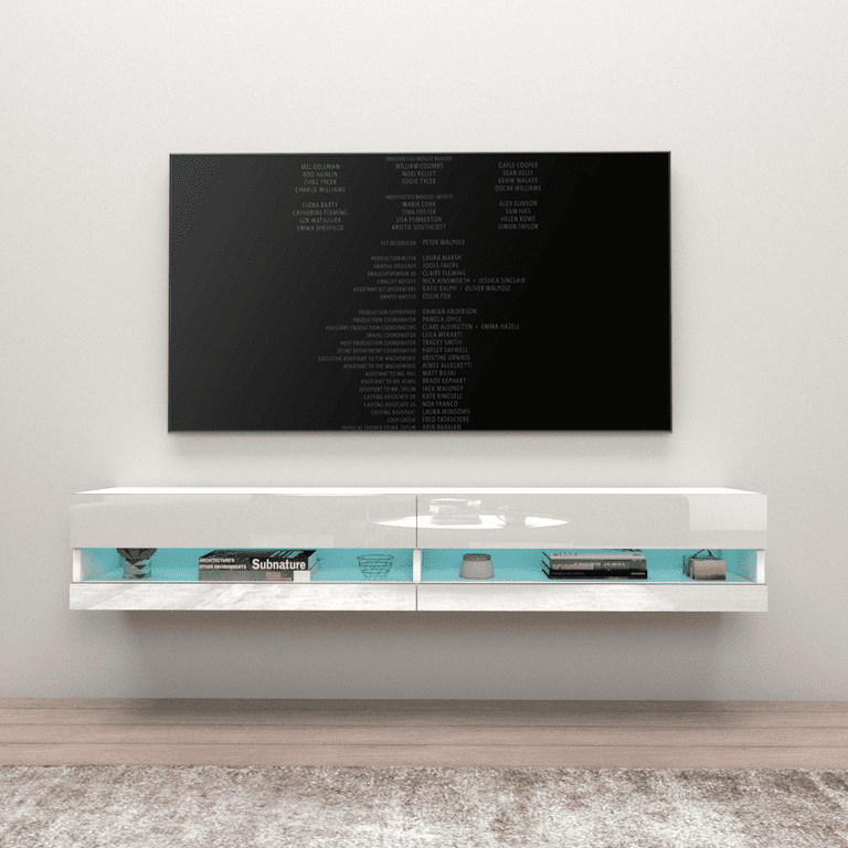 Viansola led sale tv stand