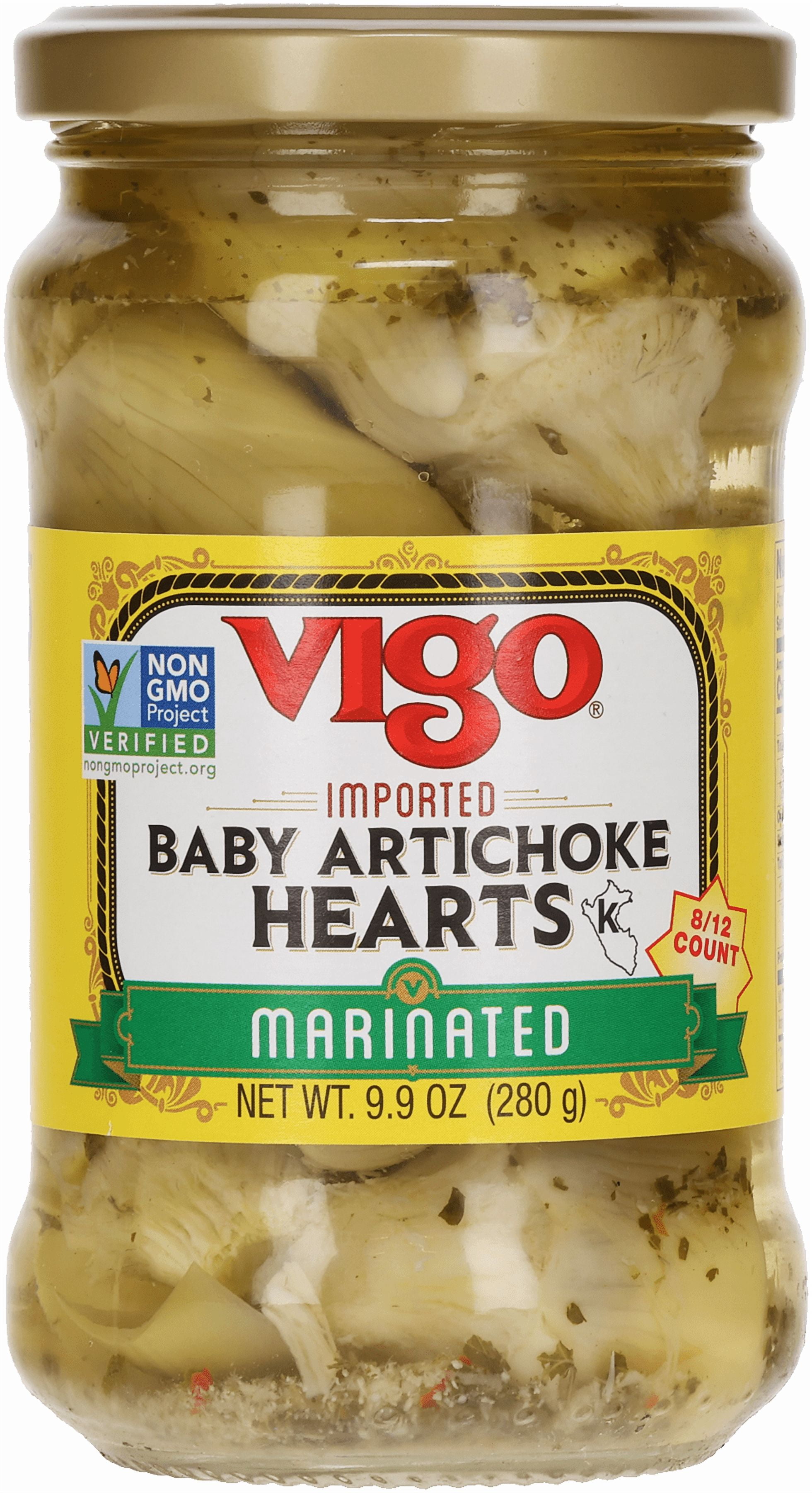 Vigo Marinated Baby Artichoke Hearts, 9.9 oz - Walmart.com