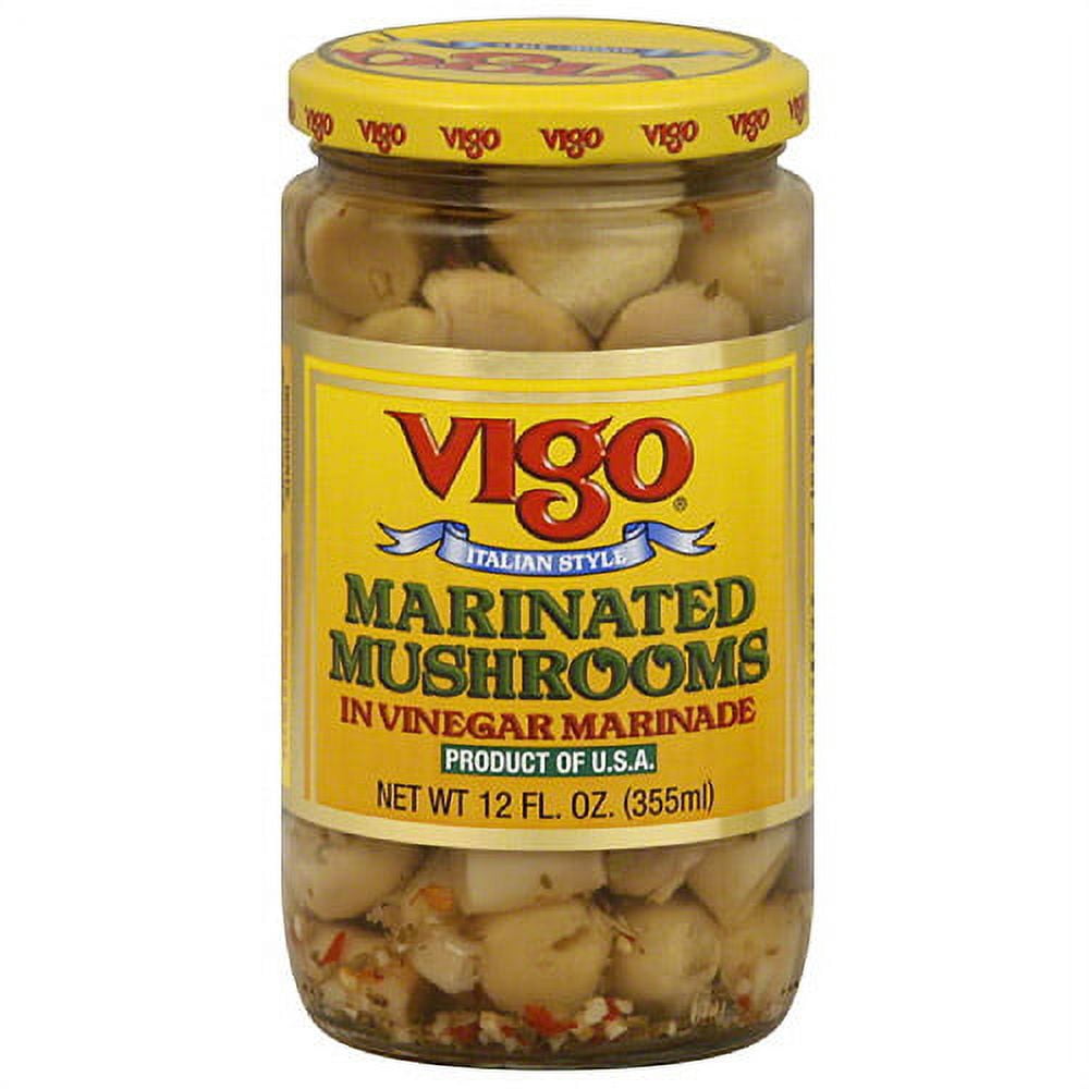 (Pack Of 12) VIGO Mushroom Marinaded 12 Oz