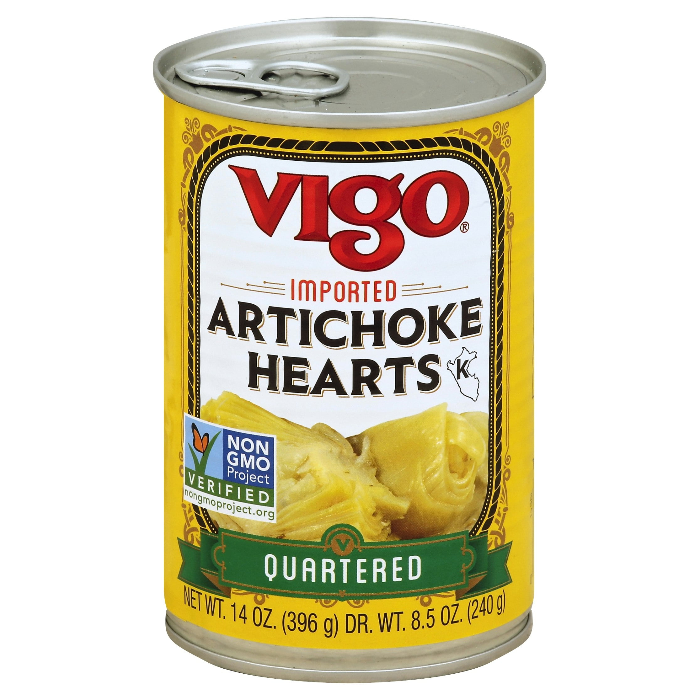 Vigo Quartered Artichokes 14 oz (Pack Of 12)