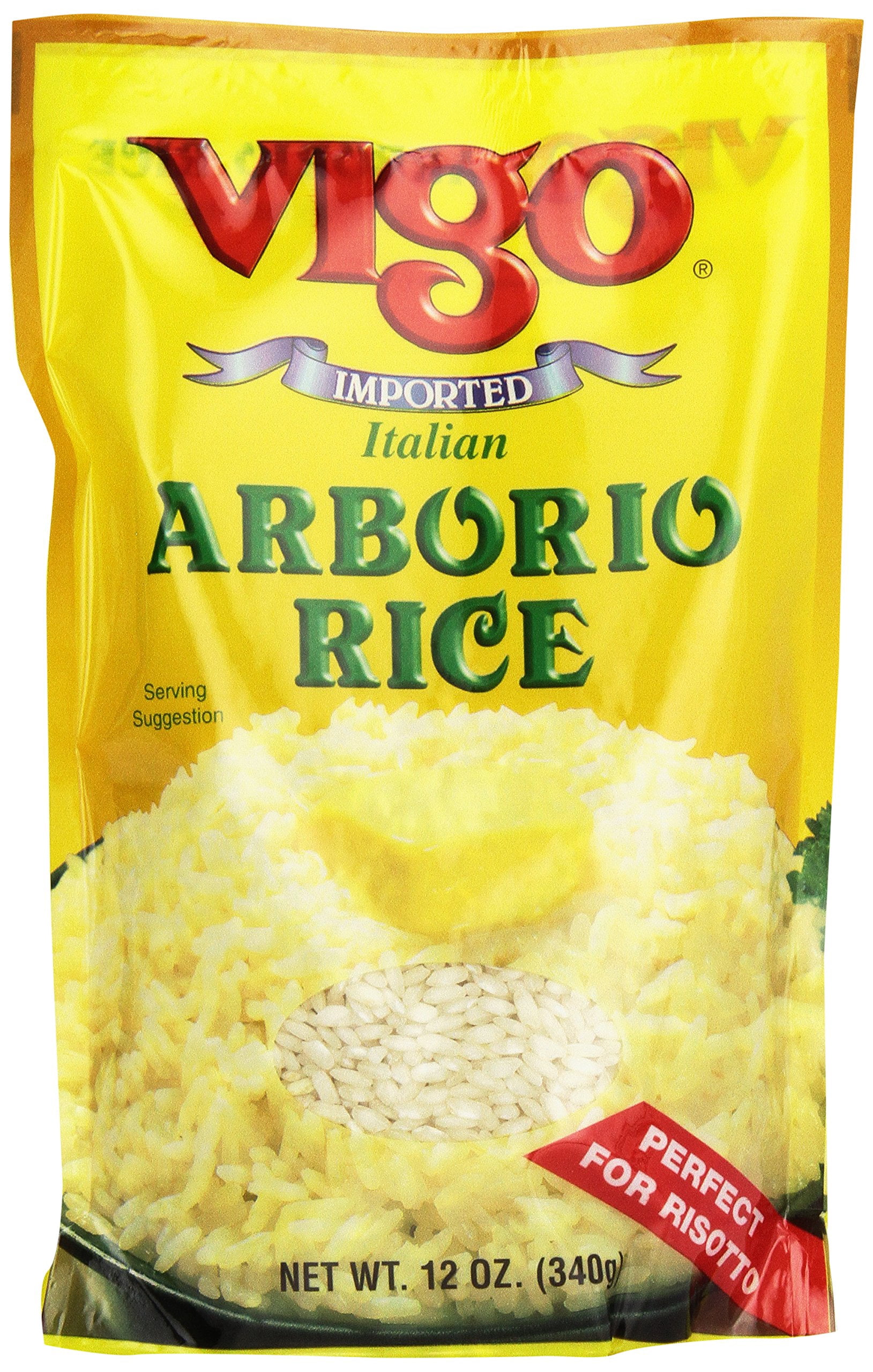 Vigo Italian Rice Vigo - Rice Arborio Bag - 12 Oz, Case of 6 - Walmart.com