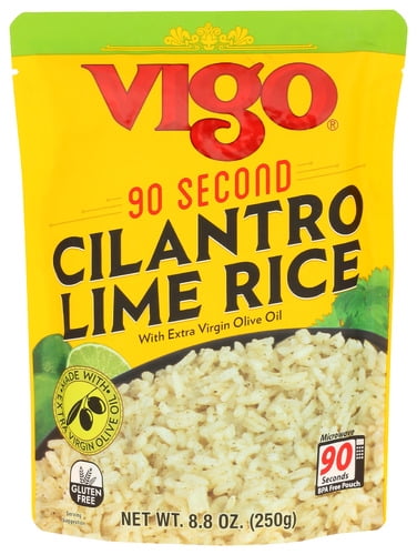 Vigo Rice Cilantro Lime 90 Second 8.8 oz Pack of 12