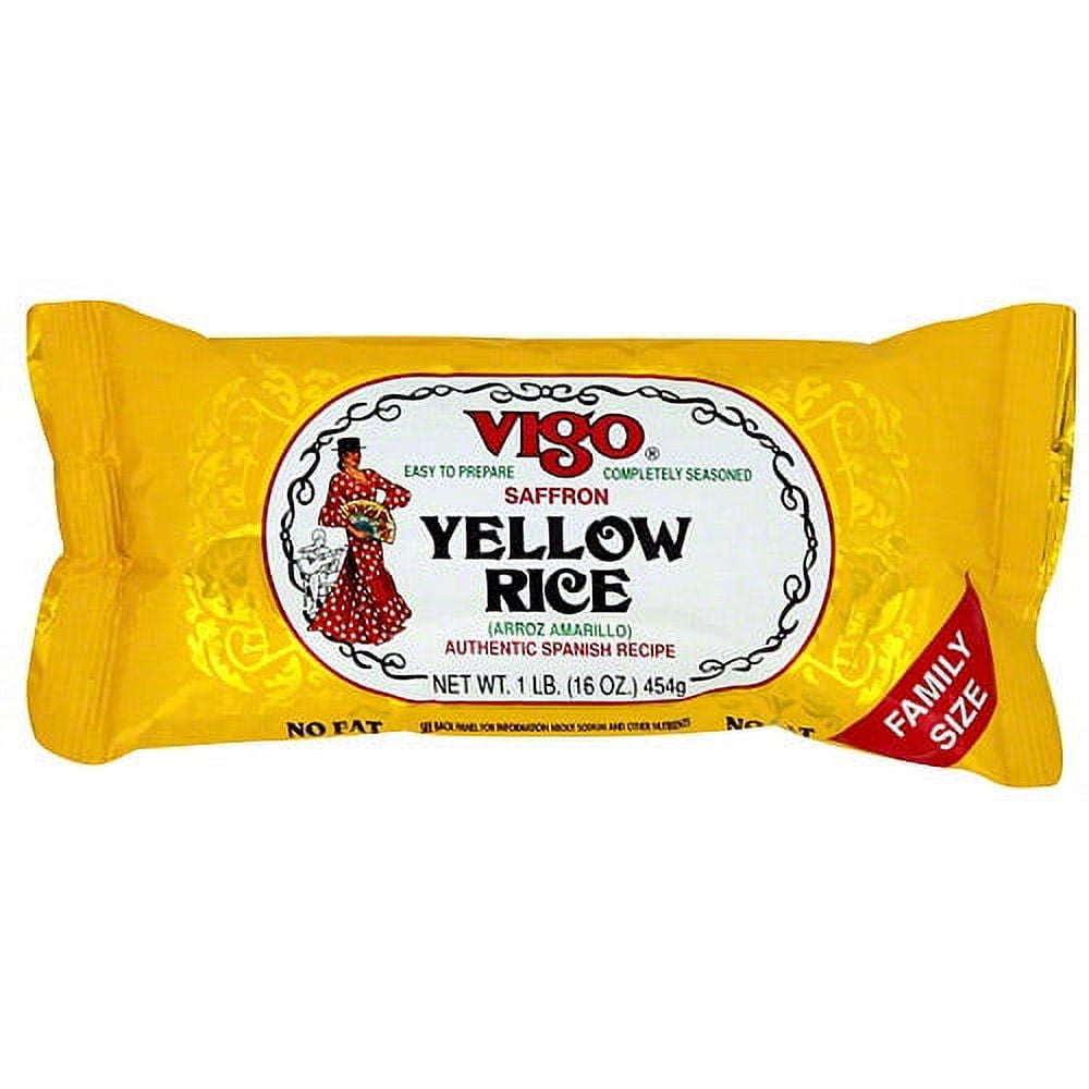 Vigo Saffron Yellow Rice, 16 oz (Pack of 12)