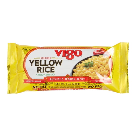 Vigo Saffron Yellow Rice 9 oz. 2 ea Pack of 3