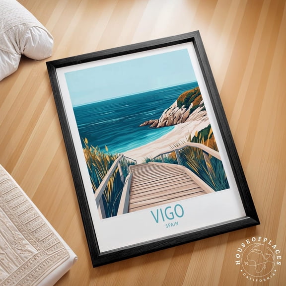 Vigo Spain Travel Wall Decor Home Decor