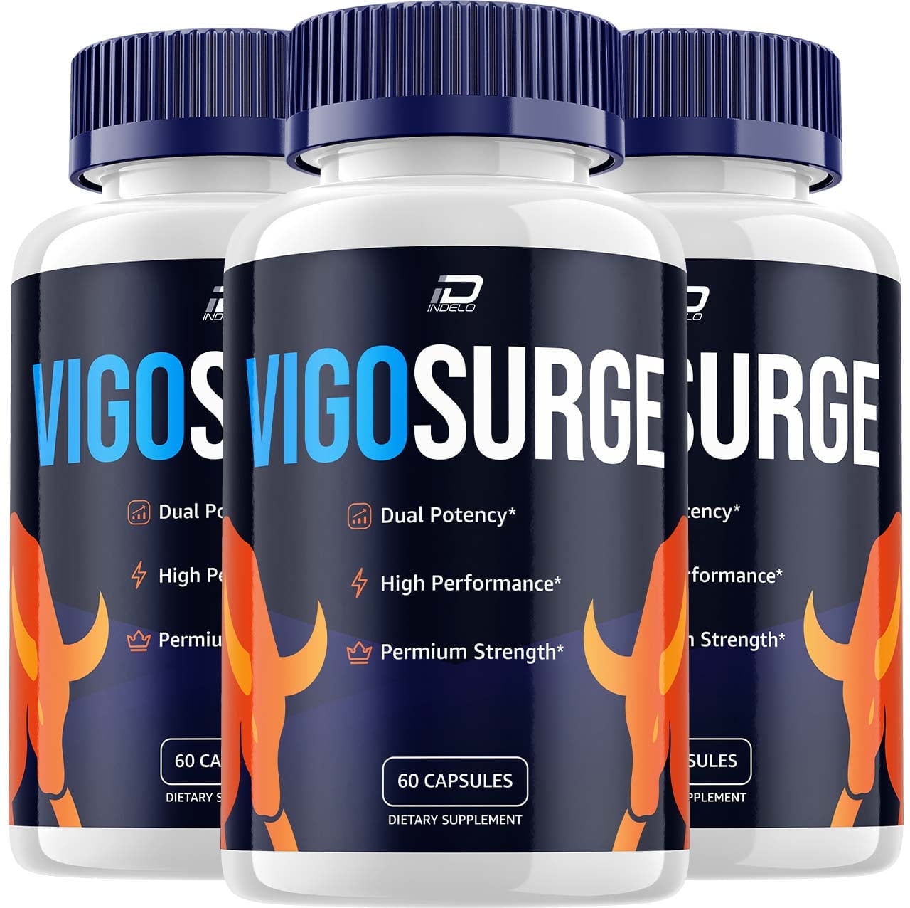 Vigo Surge for Men Capsules - VigoSurge Vitamin Complex Pills, 3 Pack ...