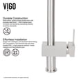 thumbnail image 1 of Vigo VG15247 Stainless Steel 30" Single Basin Undermount Kitchen Sink, 1 of 7
