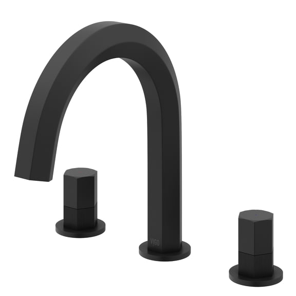 Vigo Vg01303 Hart 1.2 GPM Widespread Bathroom Faucet