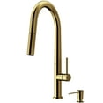 thumbnail image 1 of Vigo Vg02029k2 Greenwich 1.8 GPM 18" H Single Handle Single Hole Pre-Rinse Pull Down, 1 of 10