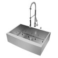 thumbnail image 1 of Vigo Vg15126 33" Single Basin Farmhouse Apron Front Kitchen Sink, 1 of 7