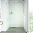 thumbnail image 1 of Vigo Vg6021cl6476 Elan E-Class 76" High X 64" Wide Sliding Frameless Shower Door -, 1 of 7
