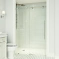 thumbnail image 1 of Vigo VG6021STCL6876 Elan E-Class 76" High X 68" Wide Sliding Frameless Shower Door -, 1 of 7