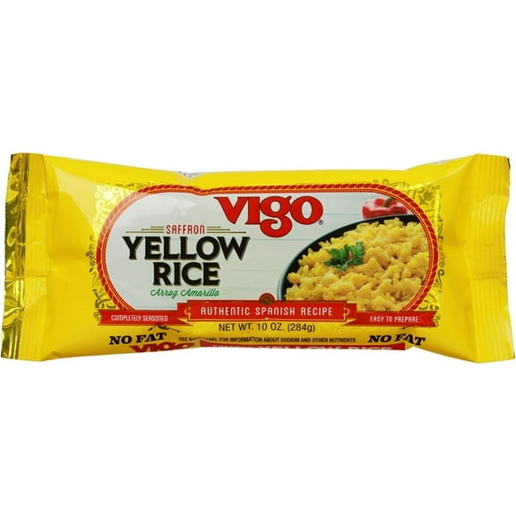 Vigo Yellow Rice 10 oz Bag (Pack of 4)