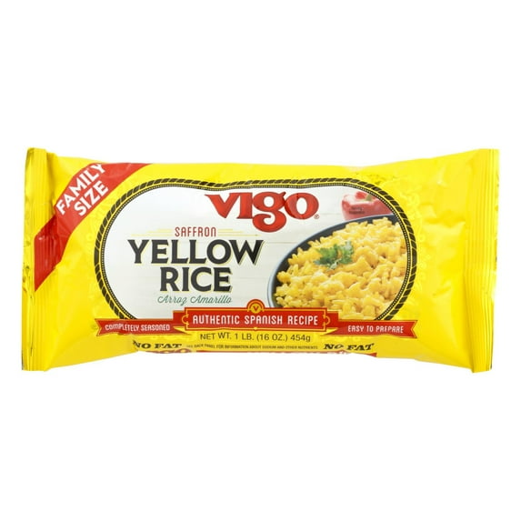 Vigo Yellow Rice 16 oz Bag (Pack of 6)