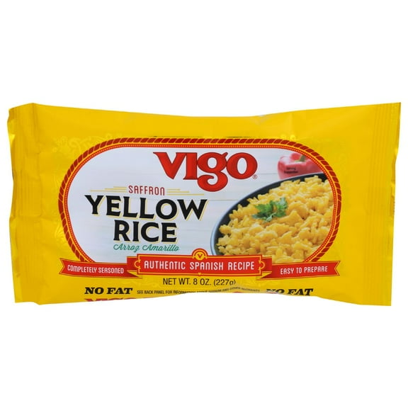 Vigo Yellow Rice Bag, 8 Ounce -- 12 per Case.