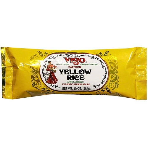 Vigo Yellow Rice Rice, 10 oz (Pack of 12) - Walmart.com