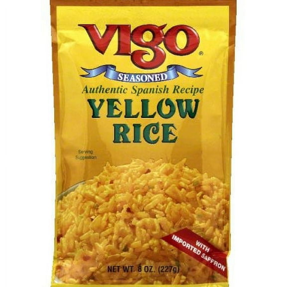 Vigo Yellow Rice, Seasoned, 8 Oz