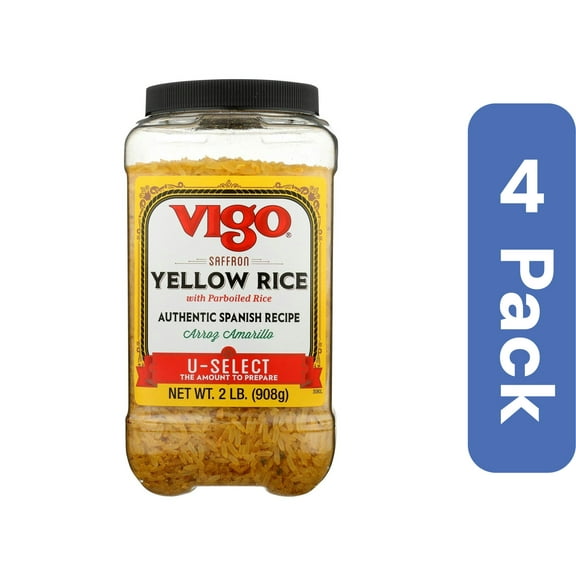 Yellow Rice - U-Selct - Case of 4 - 2 lb.