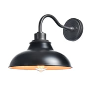 Vigoleno Black Gooseneck Wall Sconces Farmhouse Barn Light 1-Light