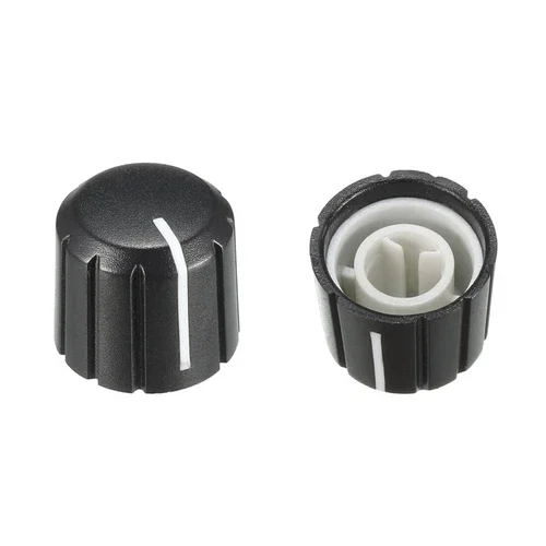 Vigor - 20Pc 4*6Mm Insert D Type Shaft,Plastic Potentiometer Rotary Knob Pots