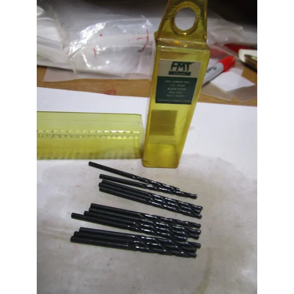 Vigor - 3/32" Hss 118 Black Oxide Finish Fmt Jobber Drill Bit Qty 12