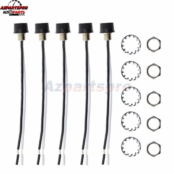 Vigor - 5Pcs New Rotary Stye On/Off Canopy Switches, 3/1 Amps At 125/250, 4" Wire