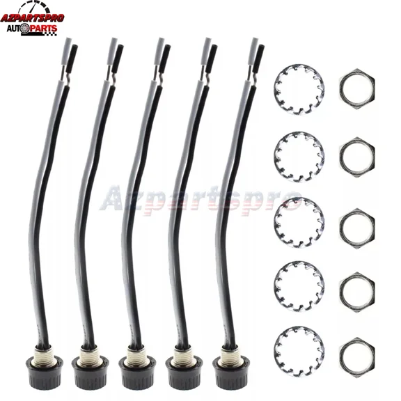 Vigor - 5Pcs Zing Ear Rotary Dial Turn Switch For Canopy Lights Wall Lamps Diy Projects