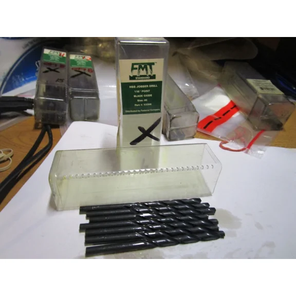 Vigor - #6 Hss 118 Black Oxide Finish Fmt Jobber Drill Qty 7