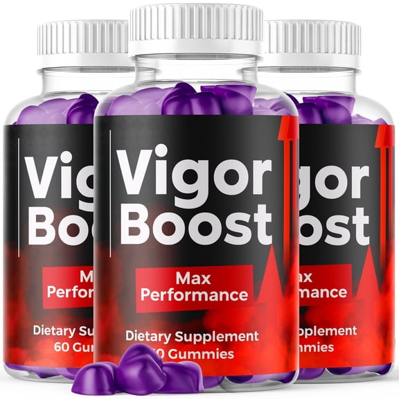 Vigor Boost Gummies Advanced Formula All Natural Vitamin Supplement VigorBoost 180 Gummies