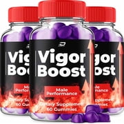 Vigor Boost Gummies for Men   VigorBoost Gummy Natural Blend Reviews, 3 Pack, 180 Gummies