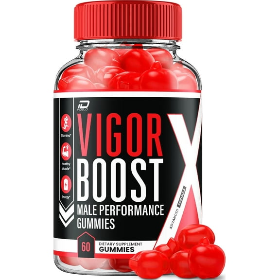 Vigor Boost Gummies for Men VigorBoost Male Gummy Natural Blend Reviews, 1 Pack, 60 Gummies