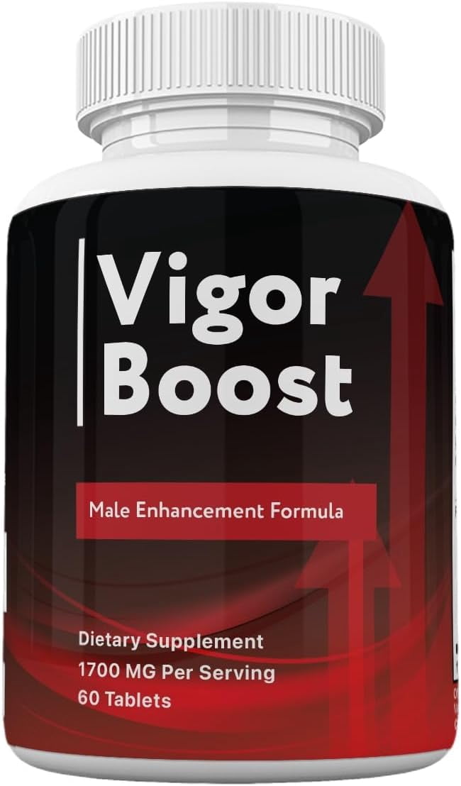 Vigor Boost Pills for Men, Vigor Boost Male Supplement Advanced Formula, 60 Count