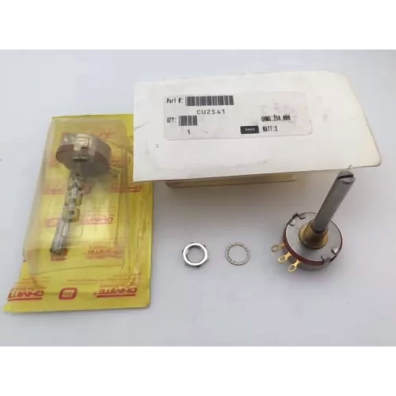 Vigor - Cu2541 Ohmite, 2 Watt 250K Ohm 10%, Rotary Metal Potentiometer