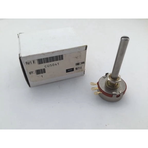 Vigor - Cu5041 Ohmite, 2 Watt 500K Ohm 10%, Rotary Metal Potentiometer