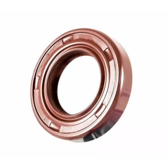 Vigor - Eai 15X27X7Mm Fpm/Fkm Oil Shaft Rotary Seal W/ Stainless Steel Spring Dbl Lip