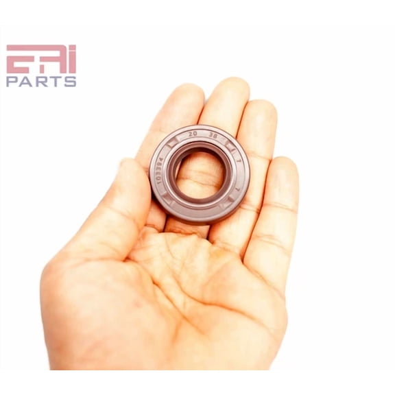 Vigor - Eai 20X38X7Mm Fpm/Fkm Oil Shaft Rotary Seal W/ Stainless Steel Spring Dbl Lip